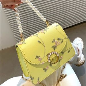 Lemon color mini bag
